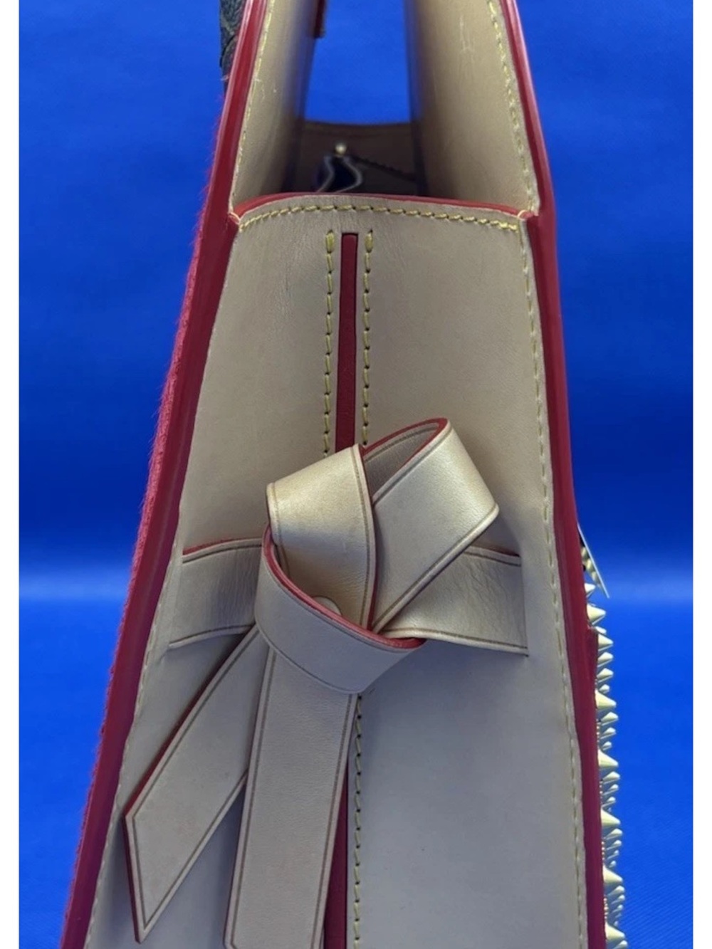 LOUIS VUITTON Monogram Christian Louboutin Iconoclast Handbag Limited Edition - Picture 15 of 16
